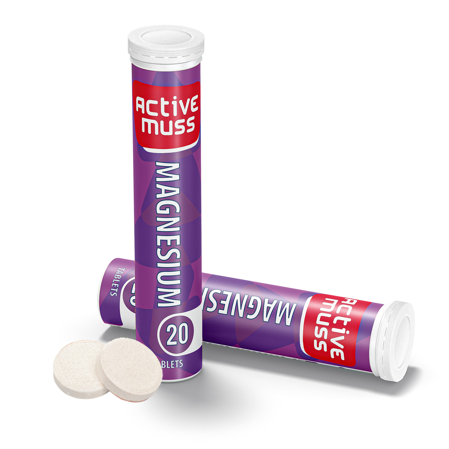 Activemuss Magnesium Tuýp 20 Viên Sủi.