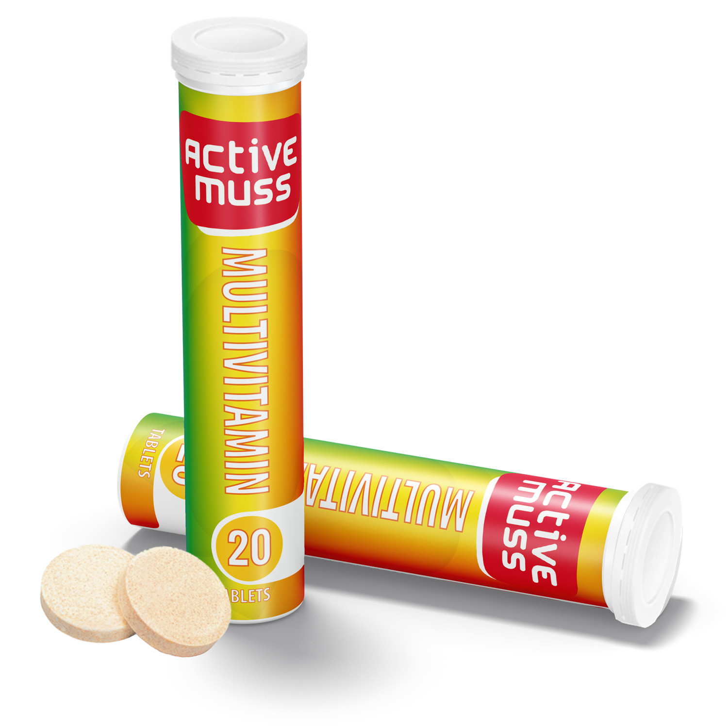 Activemuss Multivitamin Tuýp 20 Viên Sủi.